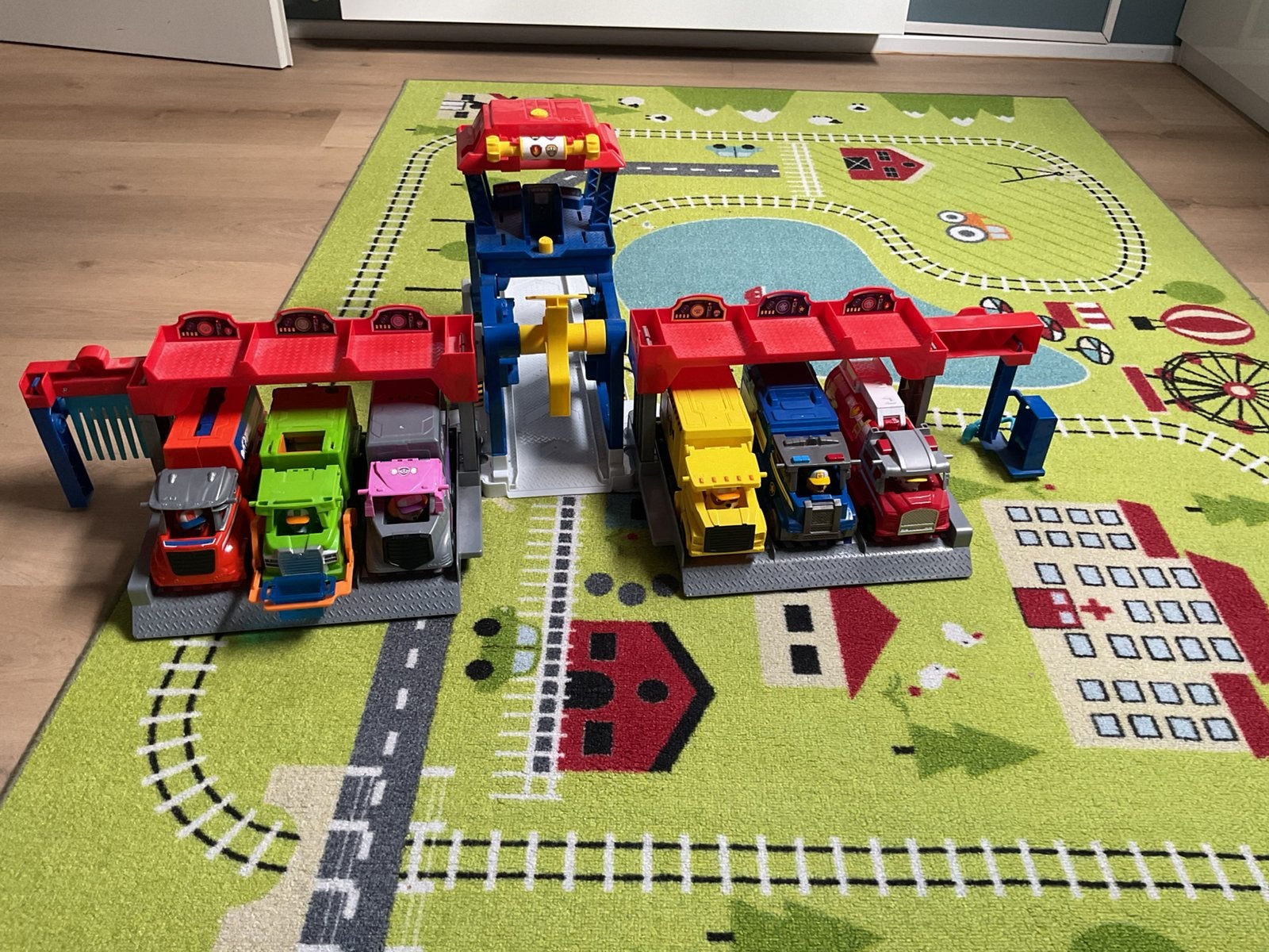 Paw patrol big truck garage, Ophalen, Zo goed als nieuw