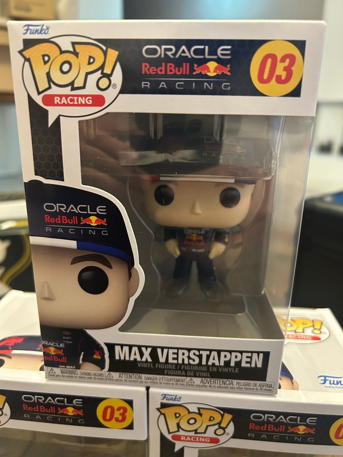Funko Pop! Max Verstappen Oracle Red Bull Racing #03, Ophalen, Nieuw