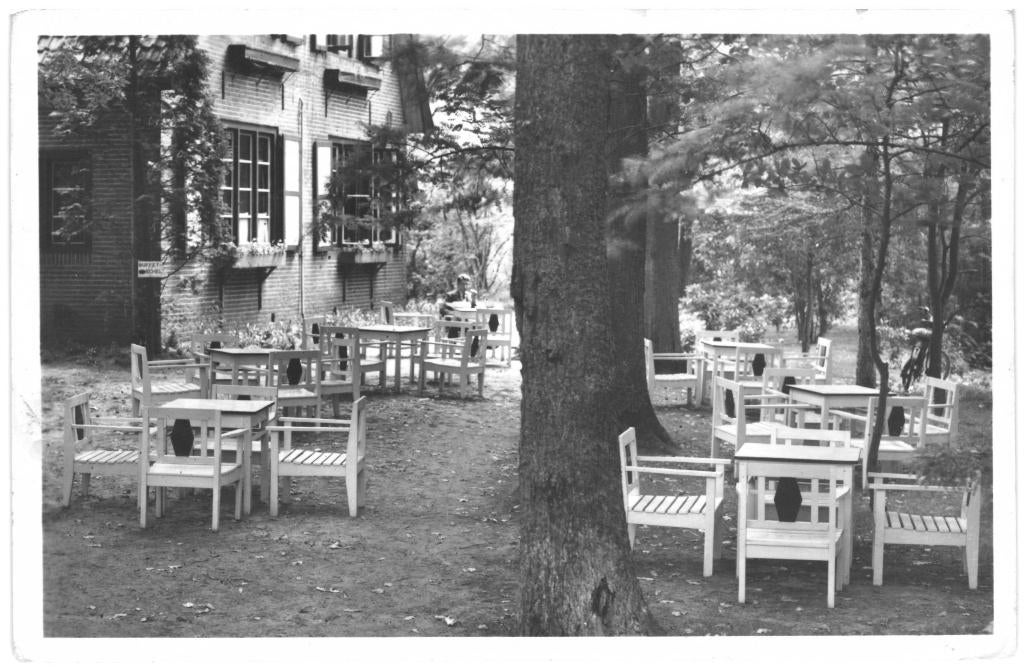 965712 Oisterwijk N Br De Theetuin Pastorale 1951 Gelopen, Ophalen of Verzenden, 1940 tot 1960, Gelopen, Noord-Brabant