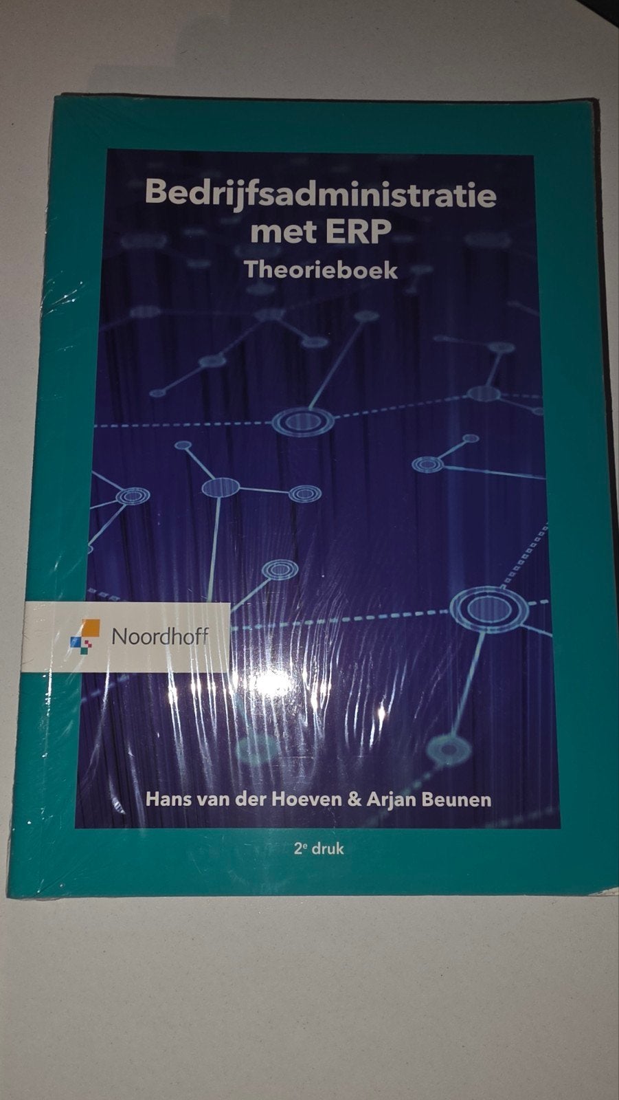 Bedrijfsadministratie met ERP Theorieboek 2e druk, Hans van der Hoeven & Arjan Beunen, Nieuw, Gamma, HBO