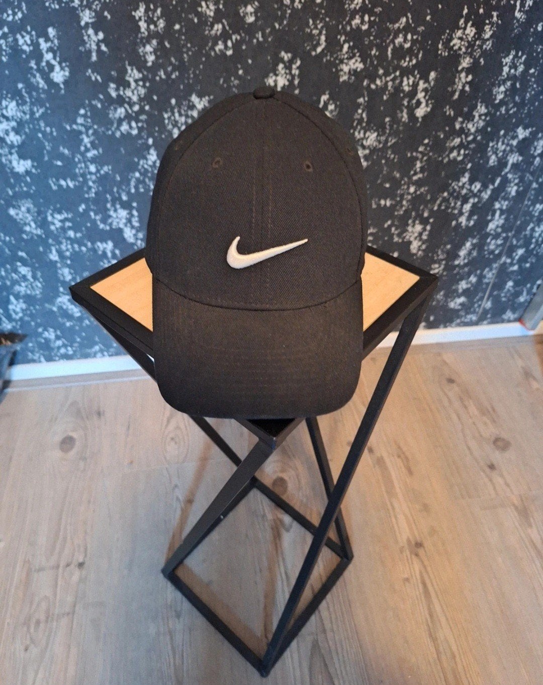 Nike Pet Zwart - 'Just Do It' - Zo goed als nieuw, Nike, One size fits all, Ophalen of Verzenden, Pet
