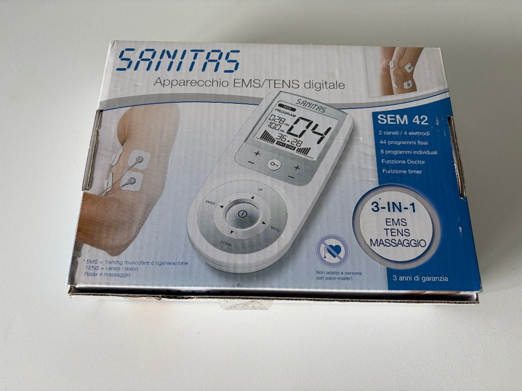 Sanitas EMS Tens spierstimulator / pijnbestrijder, Ophalen, Nieuw, Overige typen