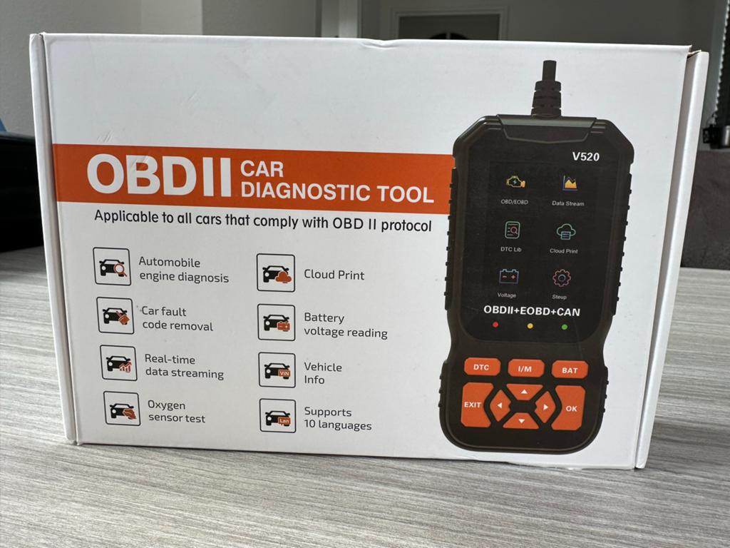 OBDII Car Diagnostic Tool V520 - Nieuw in doos, Ophalen of Verzenden, Nieuw