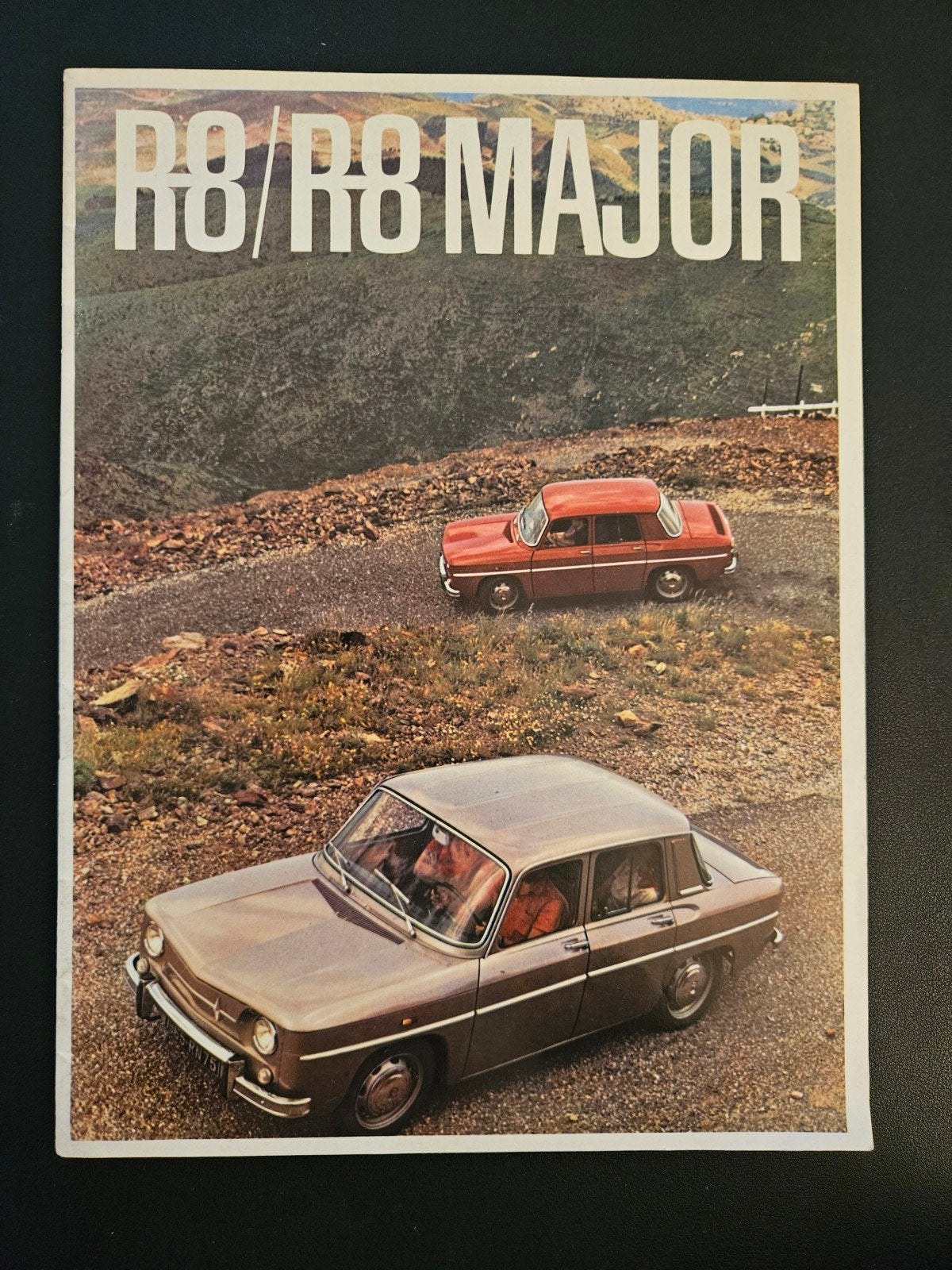 Brochure Renault R8 / R8 Major, Ophalen of Verzenden, Zo goed als nieuw, Renault