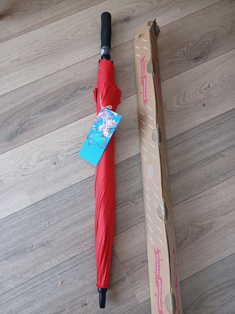 Nieuwe paraplu van de postcodeloterij., Ophalen of Verzenden, Nieuw
