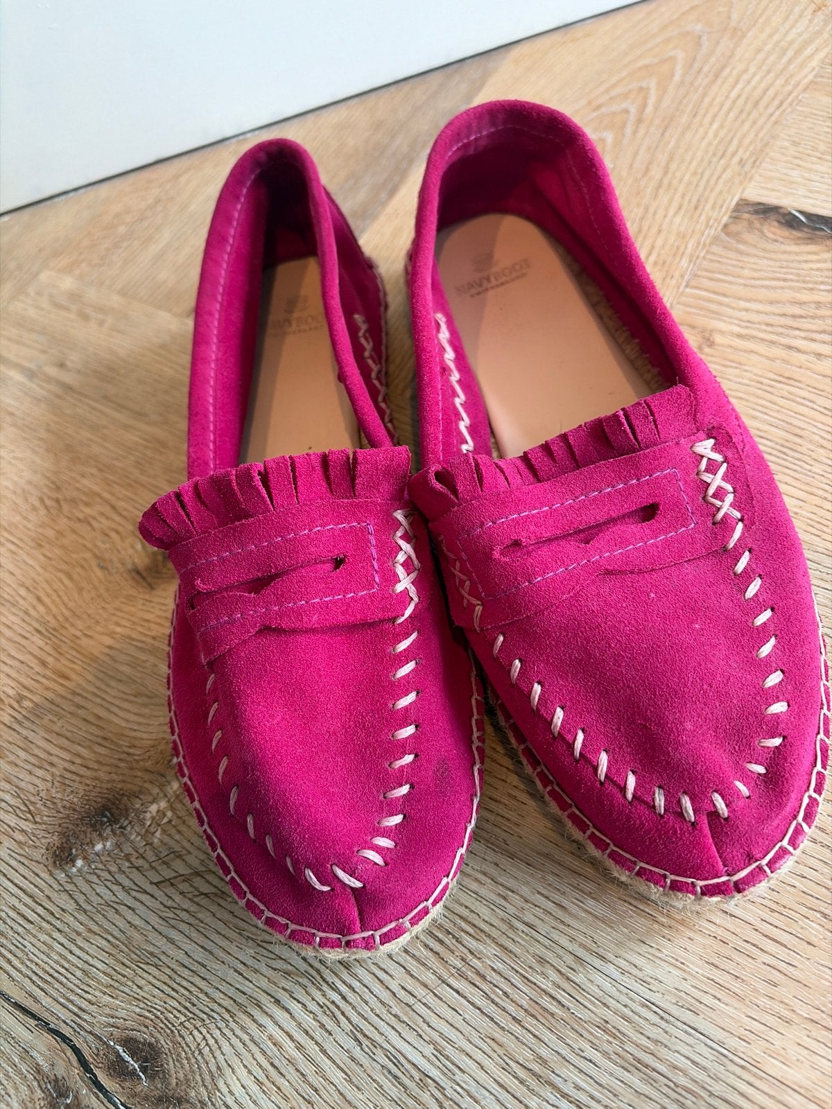 Navyboot Espadrilles/Mocassins - Maat 40, Kleding | Dames, Ophalen of Verzenden, Zo goed als nieuw, Espadrilles of Moccasins, Roze
