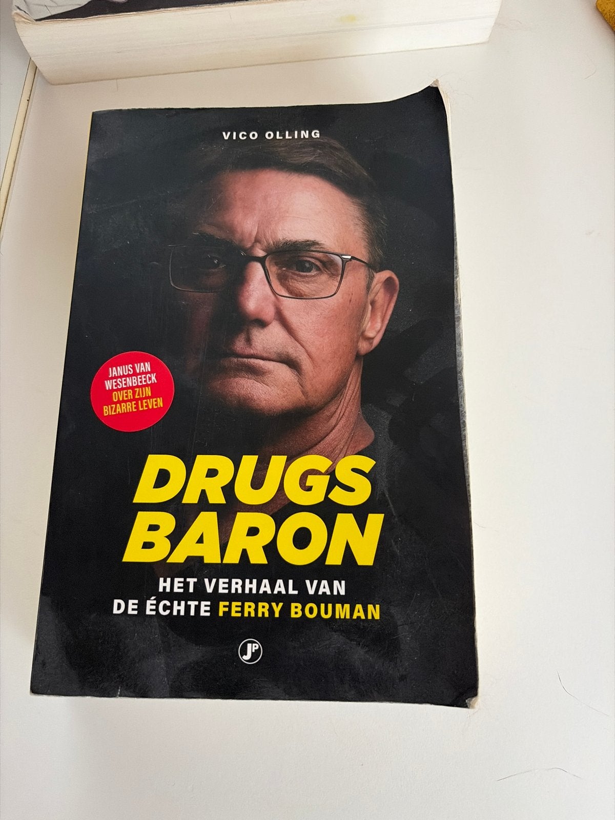 Drugsbaron: Het verhaal van de echte Ferry Bouman, Ophalen of Verzenden, Gelezen, Overige