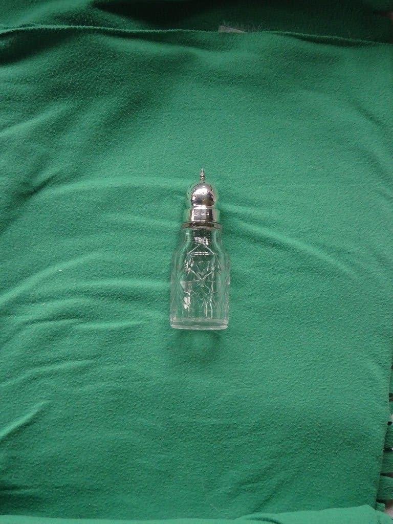 Sterling zilver art deco strooier/muffineer., Antiek en Kunst, Ophalen of Verzenden, Zilver