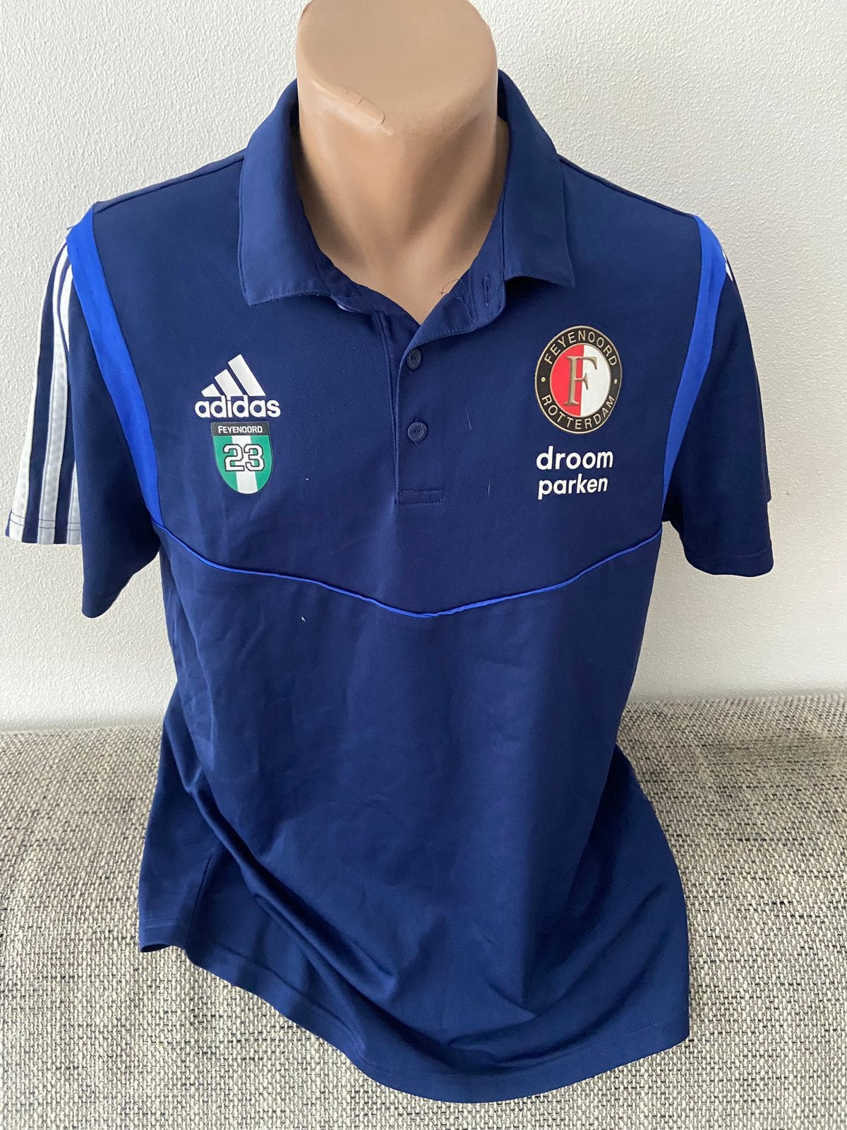 Feyenoord voetbalshirt spelerspolo Orkun Kokcu, Ophalen of Verzenden, Zo goed als nieuw, Feyenoord, Shirt