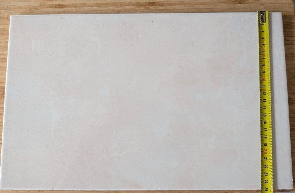 NIEUW, Wandtegels wit met iets roze,  40 x 25 cm, Doe-het-zelf en Verbouw, Tegels, Ophalen, 40 tot 60 cm, Nieuw, Minder dan 5 m²