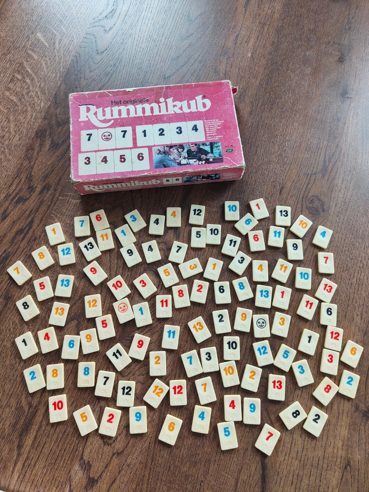 rummikub lose steentjes, Ophalen of Verzenden, Gebruikt