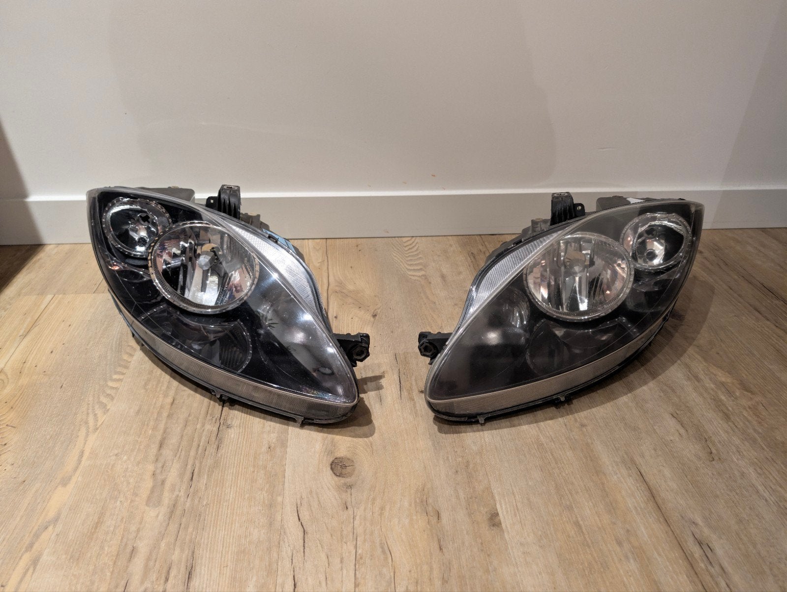 Seat Leon 1P1 Koplampen (tot april 2009) - Set, Auto-onderdelen, Verlichting, Ophalen of Verzenden, Gebruikt, Seat