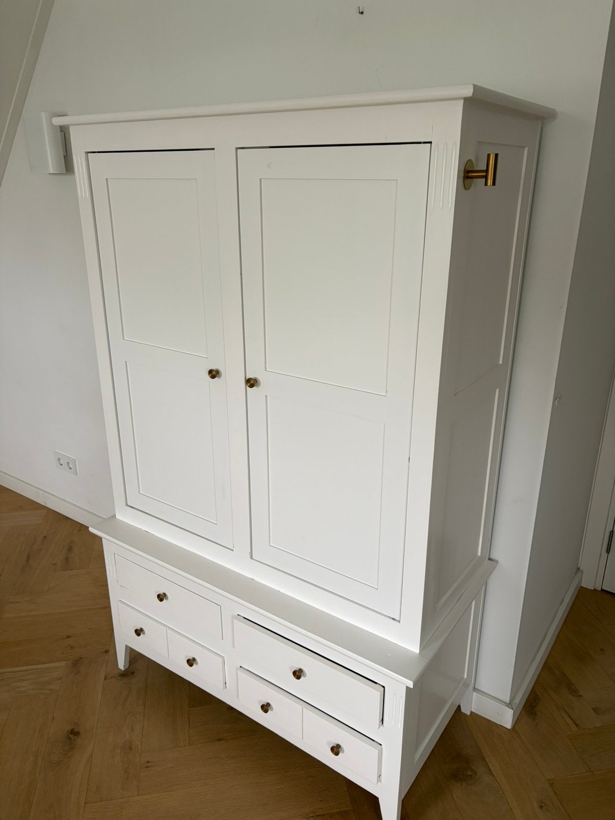 Spotgoedkope mooi vintage kast te koop voor kinderkamer!, Ophalen, Kast, 50 tot 70 cm, 105 cm of meer