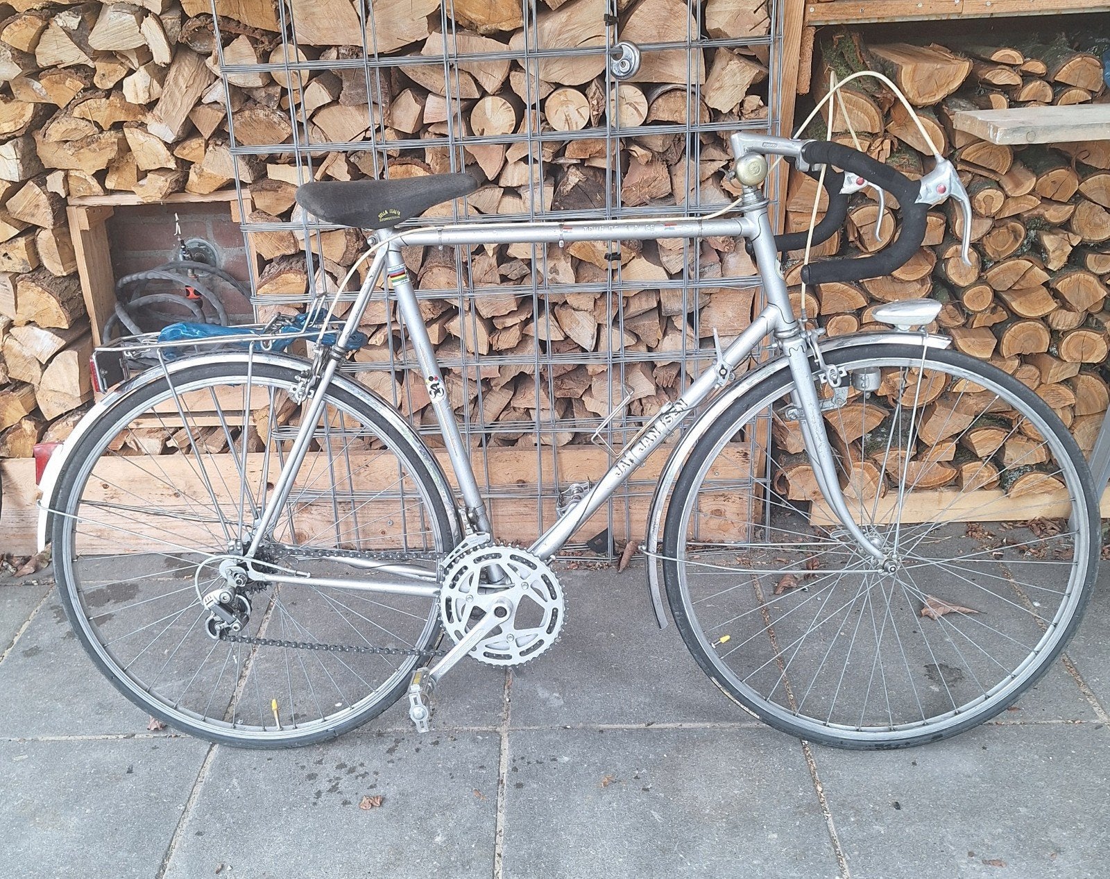 Jan Janssen - Tour de France - heren retro klassiek '70-er, Fietsen en Brommers, Fietsen | Racefietsen, 28 inch, Gebruikt, 61 tot 65 cm