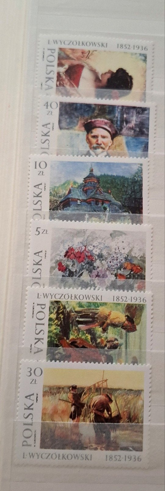 Polen Fi 2934/2939 postfris, Verzenden, Polen, Postfris