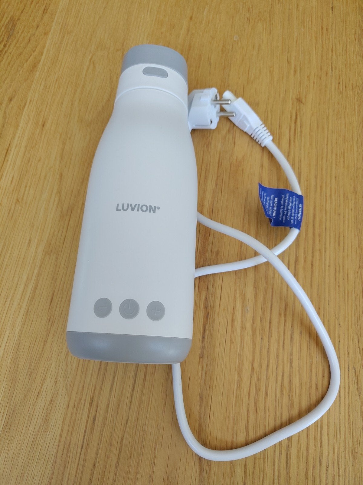 Luvion Smart Thermos Flessenwarmer, Ophalen of Verzenden, Gebruikt, Flessen- of potjesverwarmer, Luvion