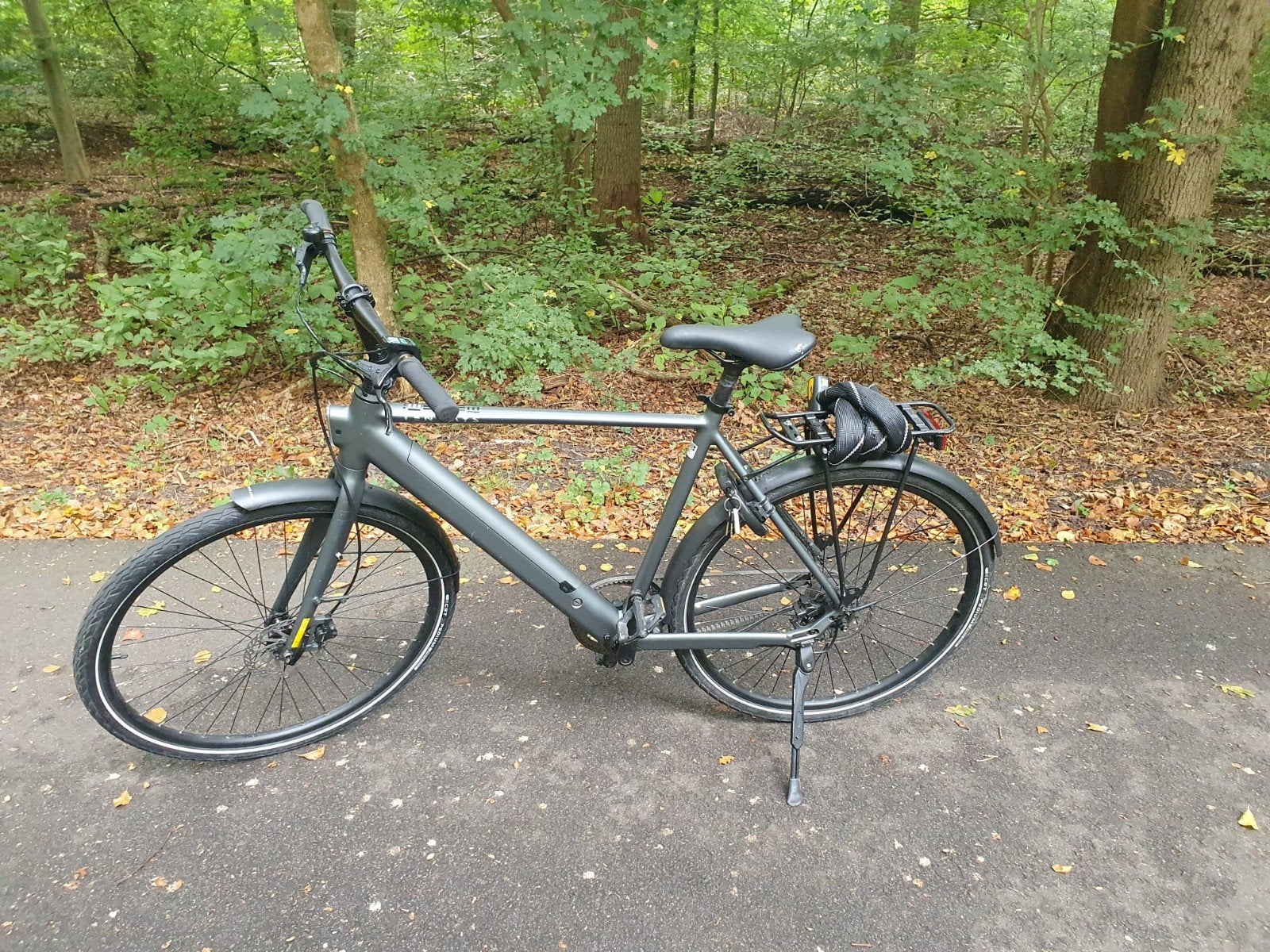 TENWAYS CGO600 PRO e-bike XL Pebble Grey, riemaandrijving, 59 cm of meer, Ophalen, Gebruikt, Overige merken
