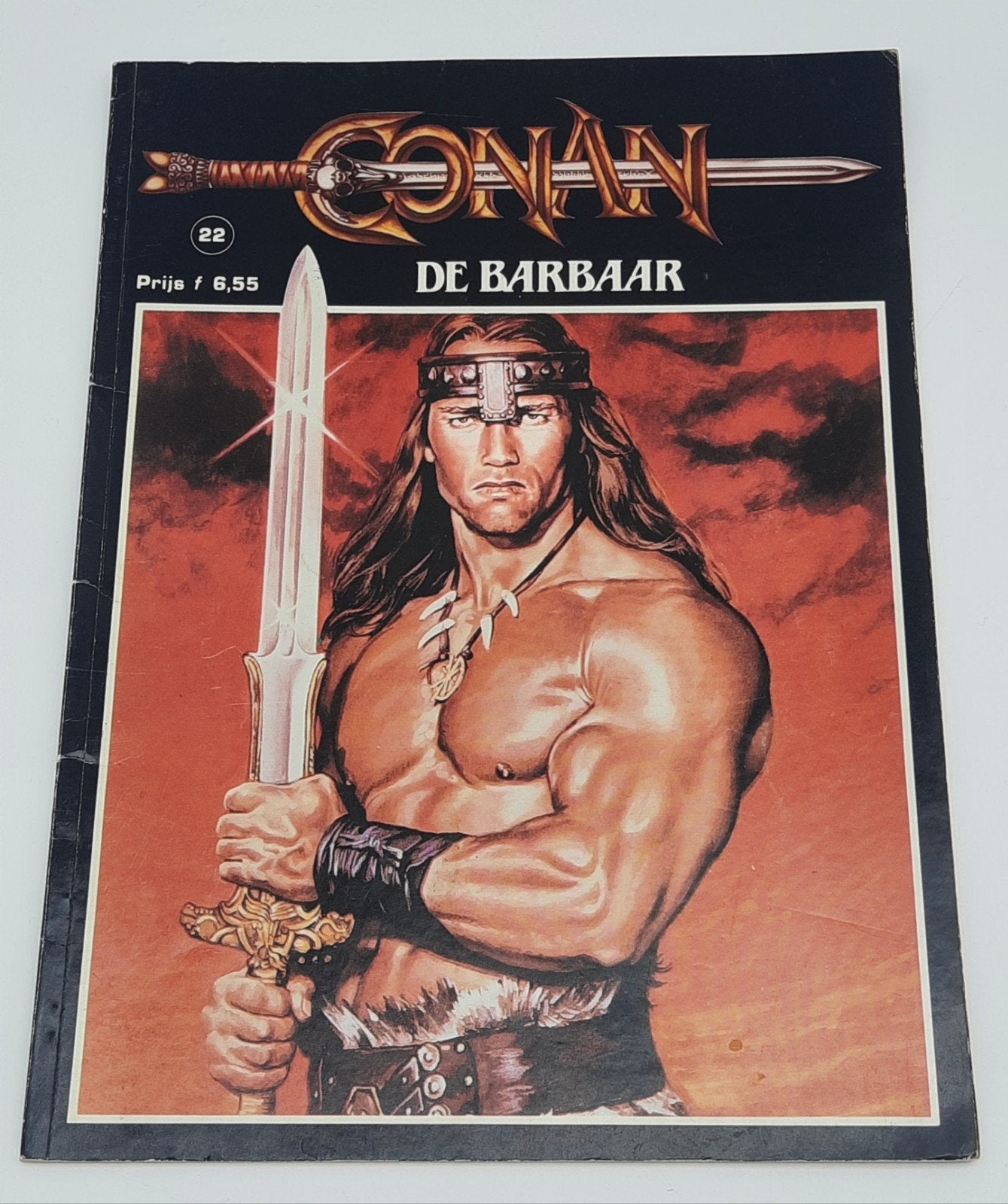 Conan de Barbaar Junior Press 1984, Boeken, Amerika, Ophalen of Verzenden, Gelezen, Eén comic