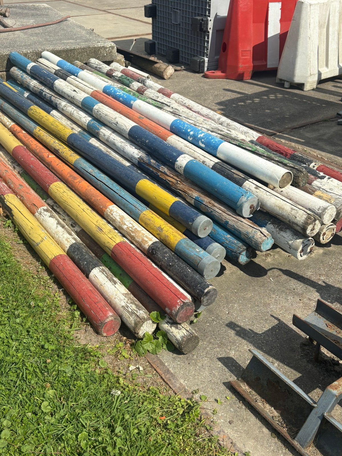 Partij springbalken, Dieren en Toebehoren, Stalling en Weidegang, Stalling, Weidegang, Toebehoren