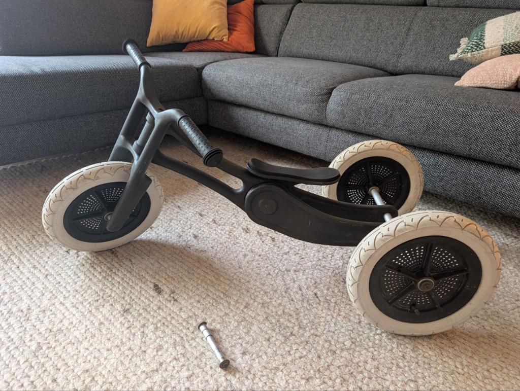 Wishbone Trike 3-in-1 Loopfiets - Gerecycled Plastic, Ophalen, Zo goed als nieuw, Loopfiets