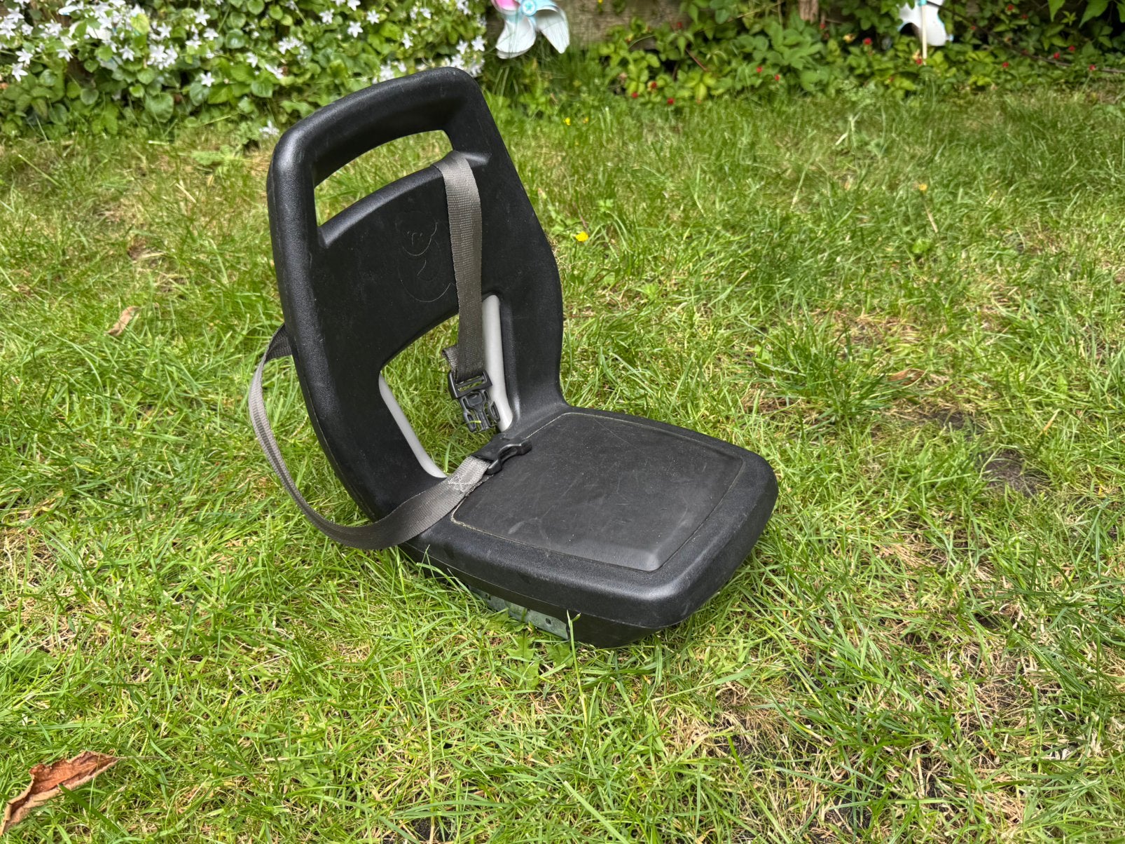 Fietsstoel bagagedrager, Fietsen en Brommers, Fietsaccessoires | Fietsstoeltjes, Ophalen of Verzenden, Gebruikt, 15 t/m 36 kg