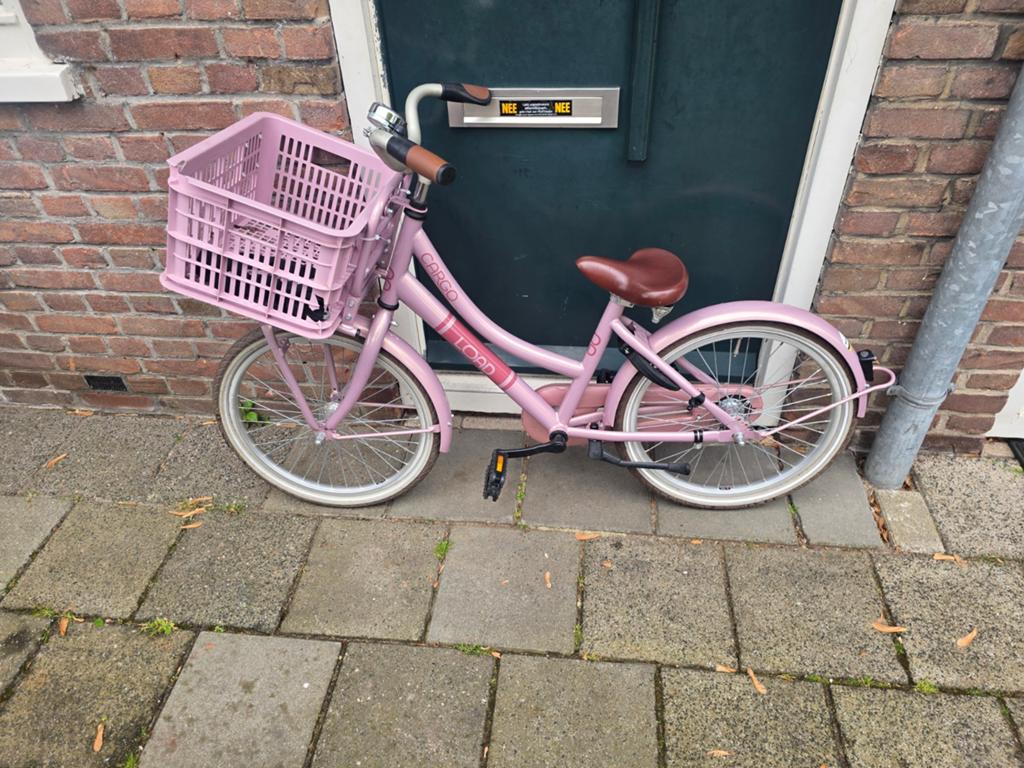 Bikefun Cargo Load 20 inch kinderfiets, Ophalen of Verzenden, Gebruikt, Terugtraprem, 16 tot 20 inch