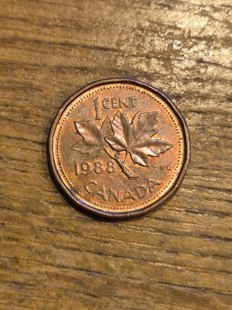 Canada - 1 Cent 1988, Ophalen of Verzenden, Noord-Amerika