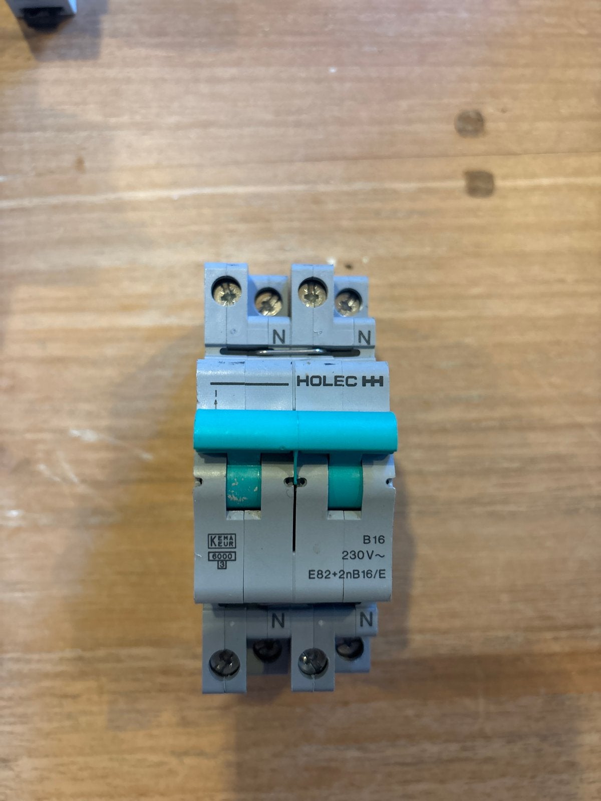 Holec B16 230V~ E82+2nB16/E Schakelaar, Ophalen of Verzenden, Gebruikt, Schakelaar