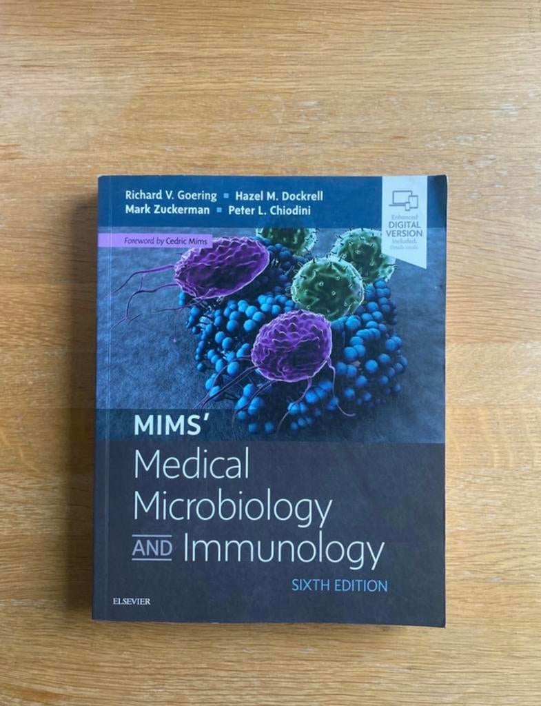 MIMS' Medical Microbiology and Immunology - Zesde Editie, Ophalen of Verzenden, Beta, Zo goed als nieuw, WO