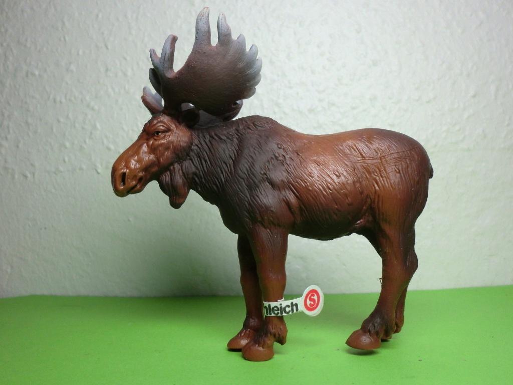 Schleich 14033 eland, dierfiguur, Ophalen of Verzenden, Gebruikt, Hert, Beeldje of Figuurtje