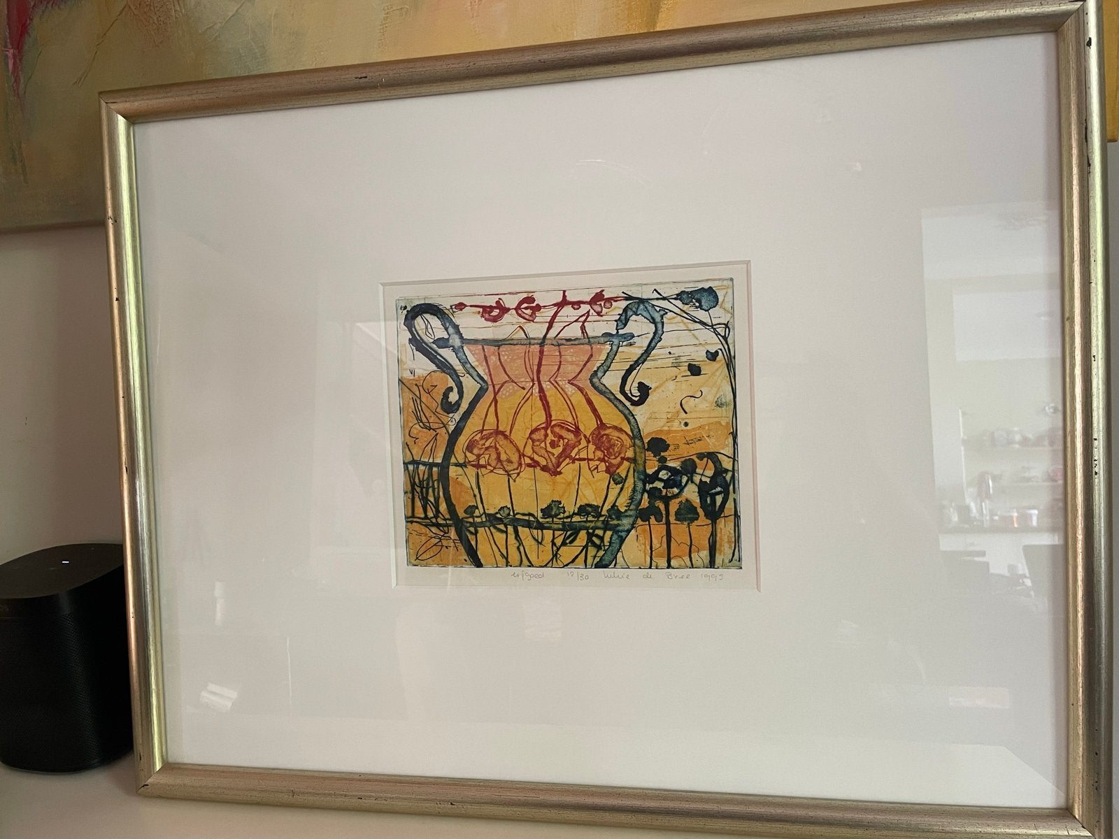Kleurets "erfgoed" van Lukie de Bree (1995), 12/130, Ophalen, Ets, Genummerd, 1950 - 1999