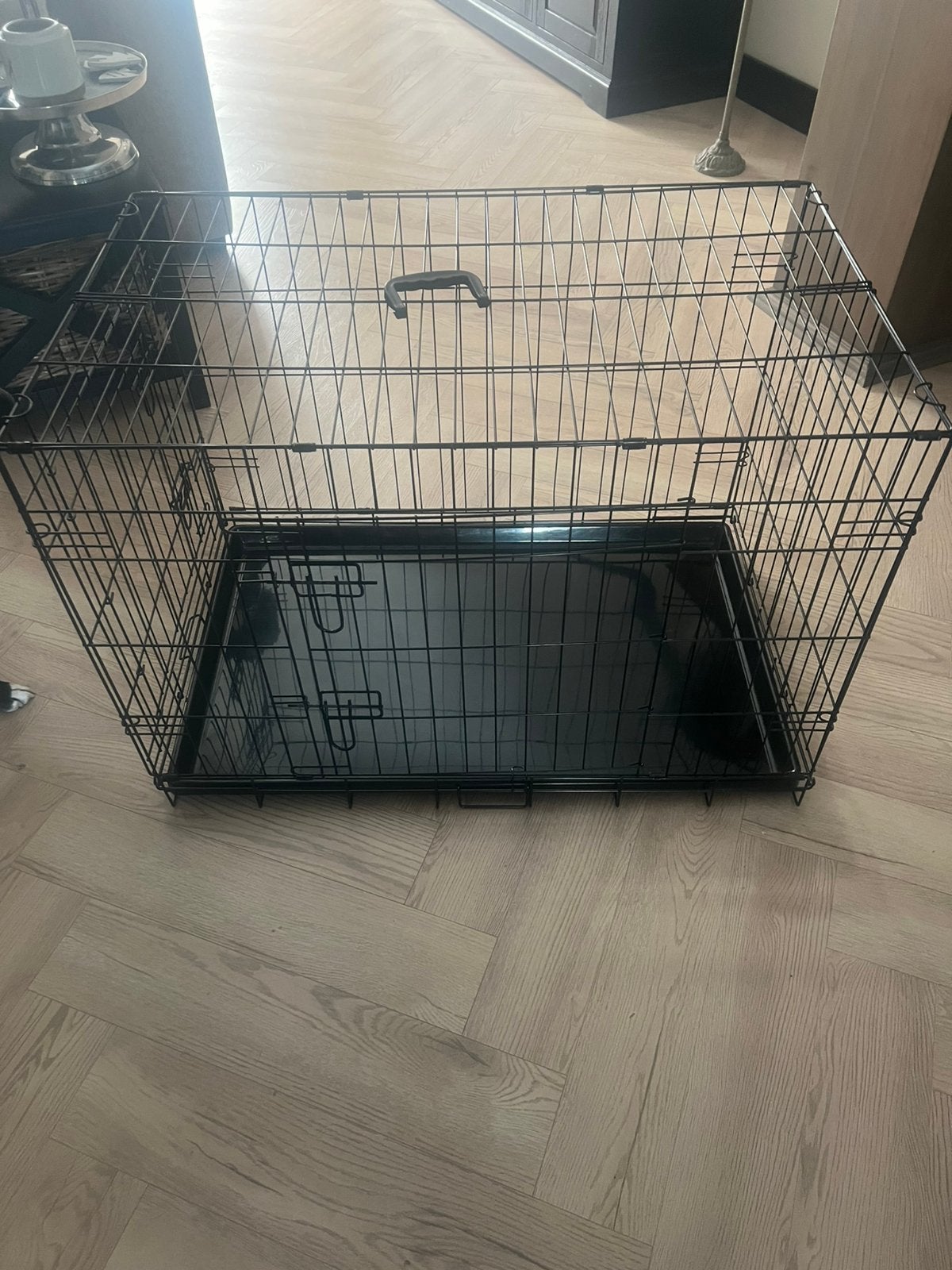 Te koop honden bench, Ophalen, Gebruikt, Minder dan 65 cm, Hondenhok