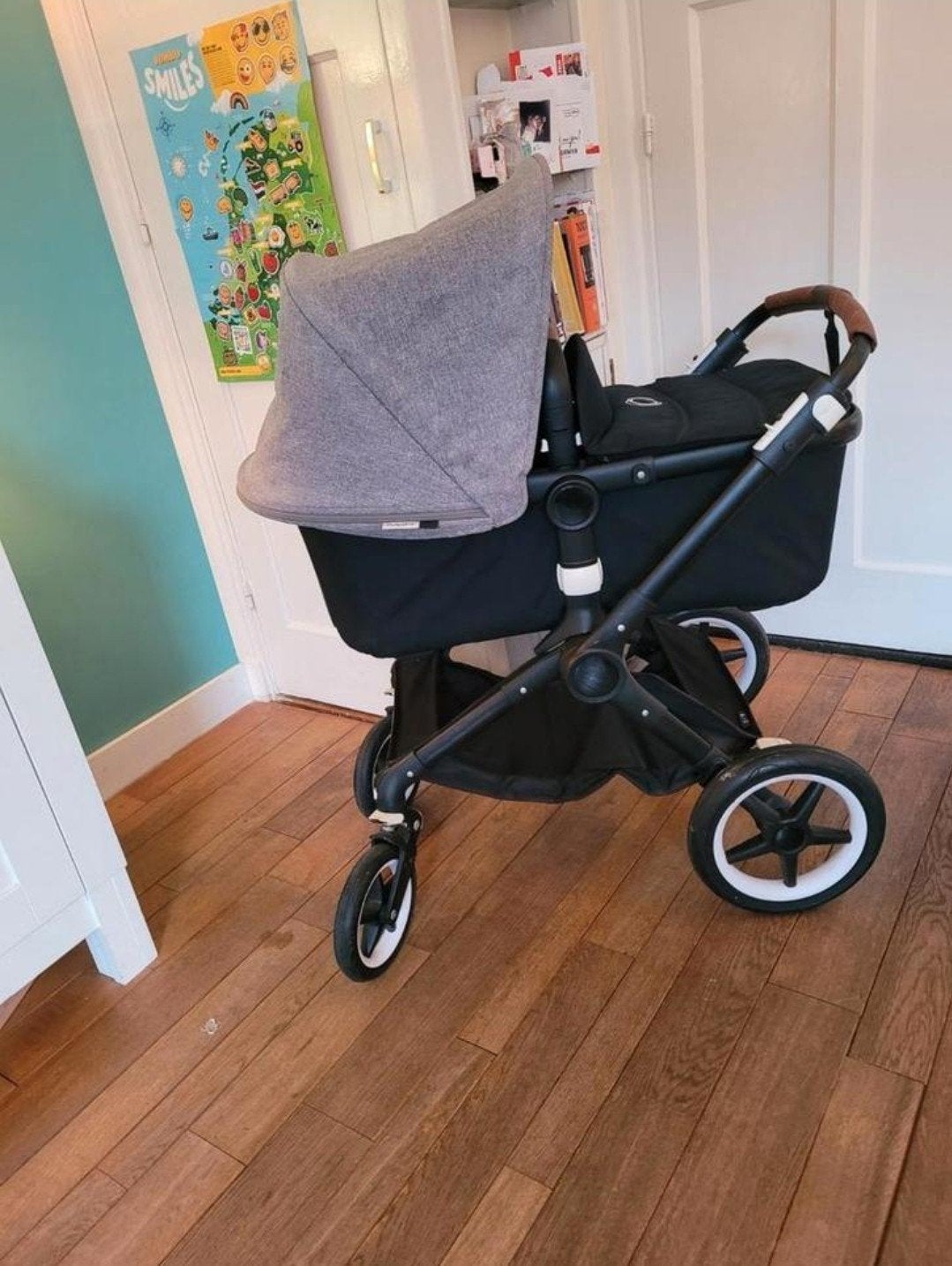 Bugaboo Fox kinderwagen met veel extra's, Ophalen, Bugaboo, Zo goed als nieuw, Combiwagen