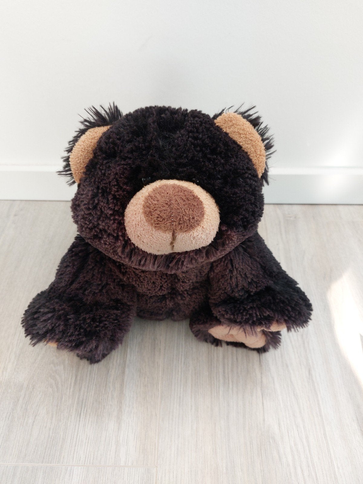 Knuffel ostoy KiKa beer kraalogen zwart L1265, Ophalen of Verzenden, Zo goed als nieuw, Overige typen