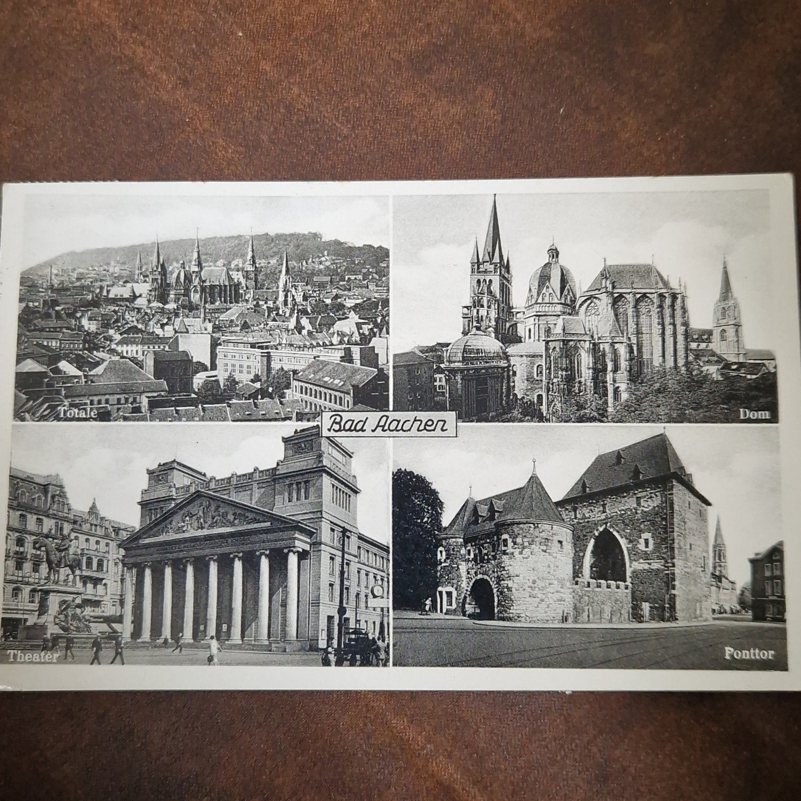 ansichtkaart Bad Aachen, Ophalen of Verzenden, 1920 tot 1940, Duitsland