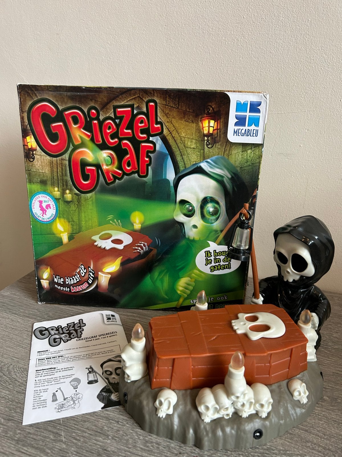 Griezel Graf Spel - Compleet en in goede staat, Een of twee spelers, Ophalen of Verzenden, Gebruikt