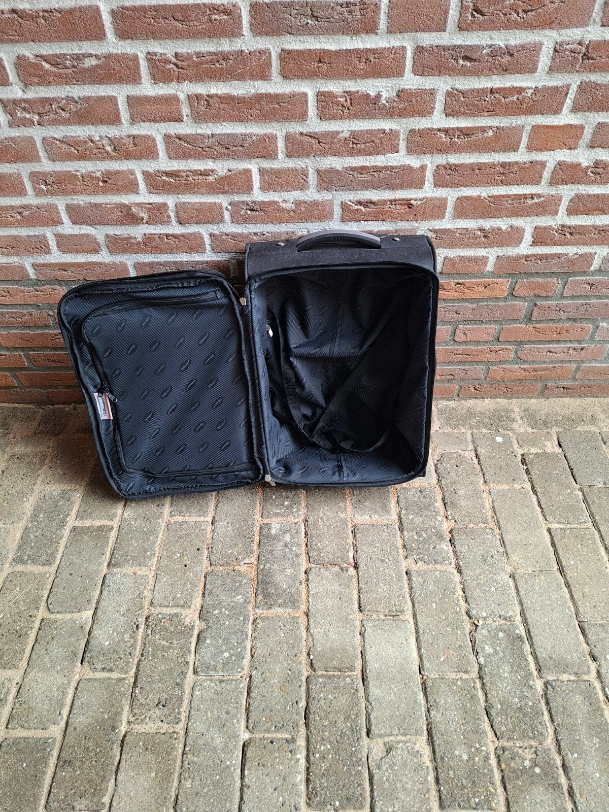 Trolly, Uitschuifbare handgreep, 30 cm of meer, Blauw, Nieuw