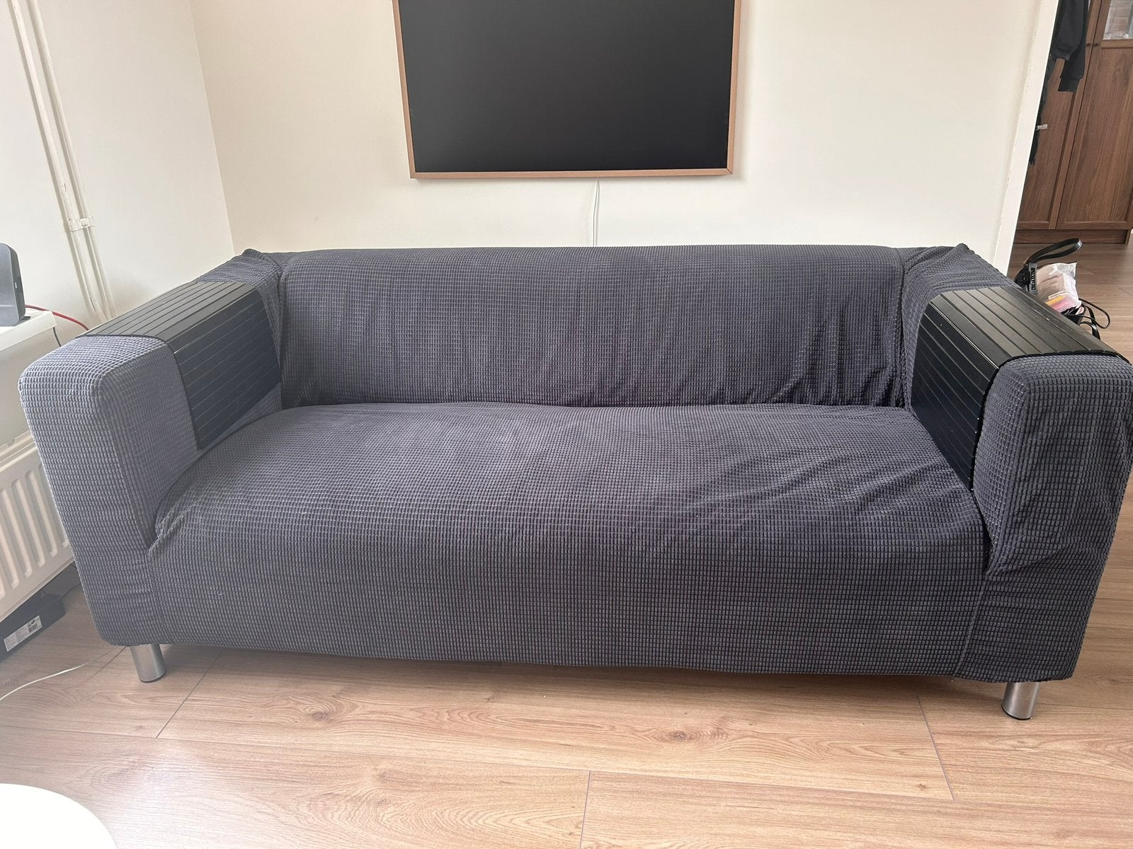 Ikea bank, Ophalen, Zo goed als nieuw, 75 tot 100 cm, Tweepersoons