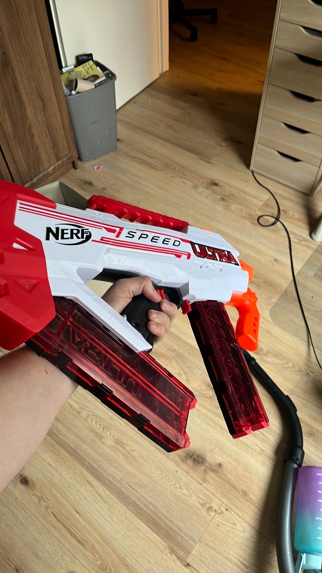 Nerf elektrisch, Ophalen, Gebruikt