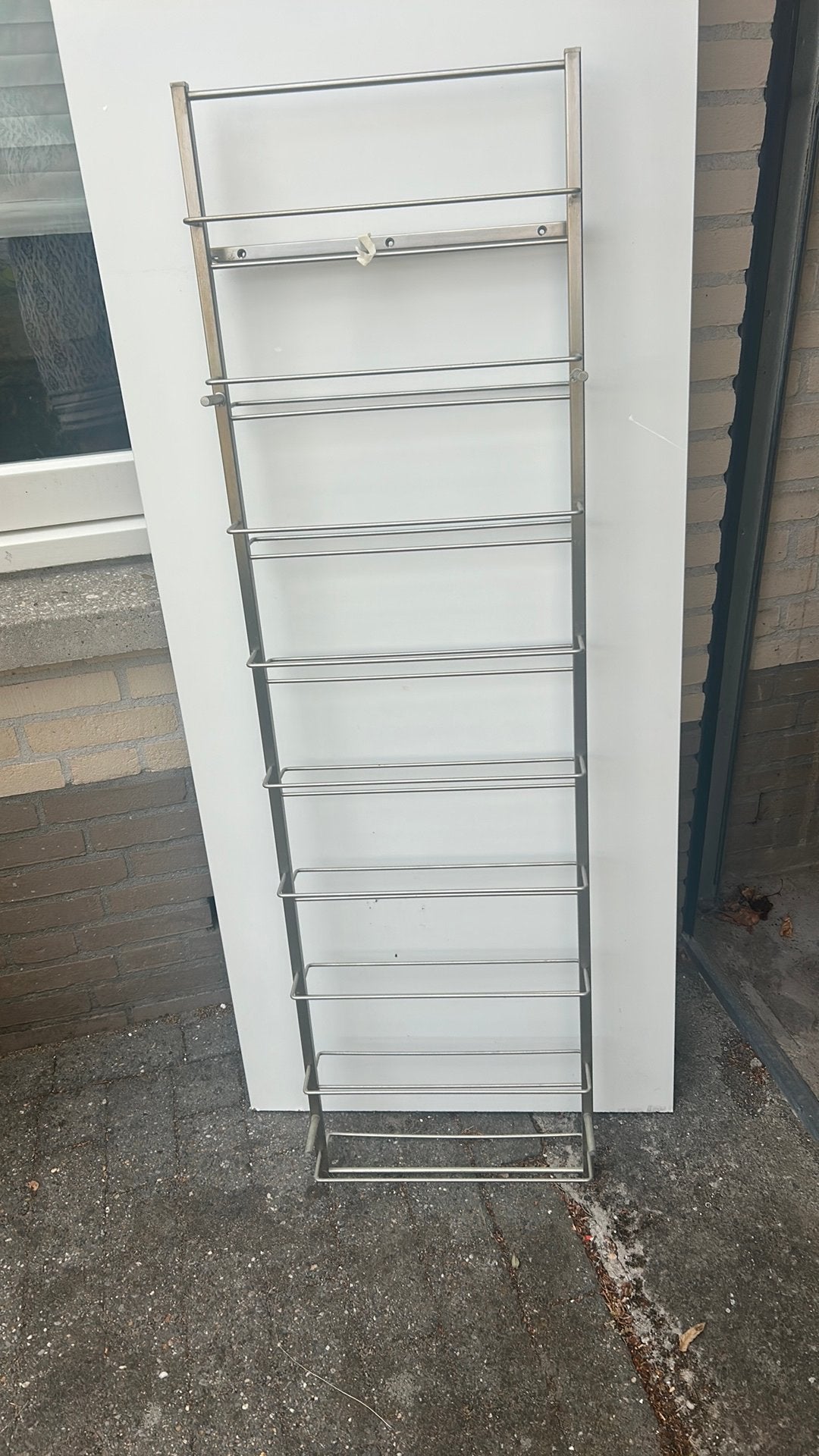 Design rvs multifunctioneel rek, Ophalen, Gebruikt