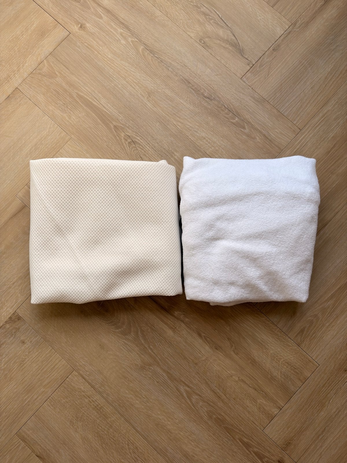 Matrasbeschermer (Ikea) + Molton (Hema) 60x120cm, Huis en Inrichting, Slaapkamer | Matrassen en Bedbodems, Gebruikt, Matras, 70 cm of minder