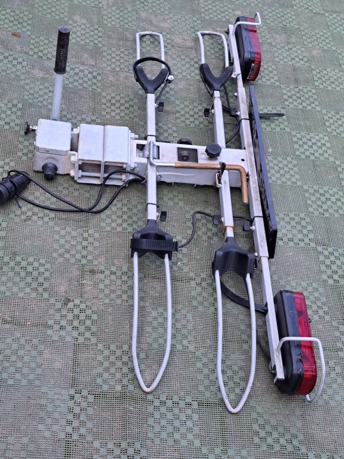 Gebruikte trekhaakdrager voor 2 fietsen, Ophalen of Verzenden, 2 fietsen, Gebruikt, Trekhaakdrager