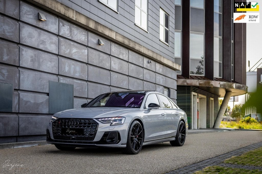 Audi S8 4.0 TFSI S8 Quattro | Keramisch | 4-wielbest | B&O |, Auto's, Audi, Automaat, Gebruikt, Adaptive Cruise Control, Leder