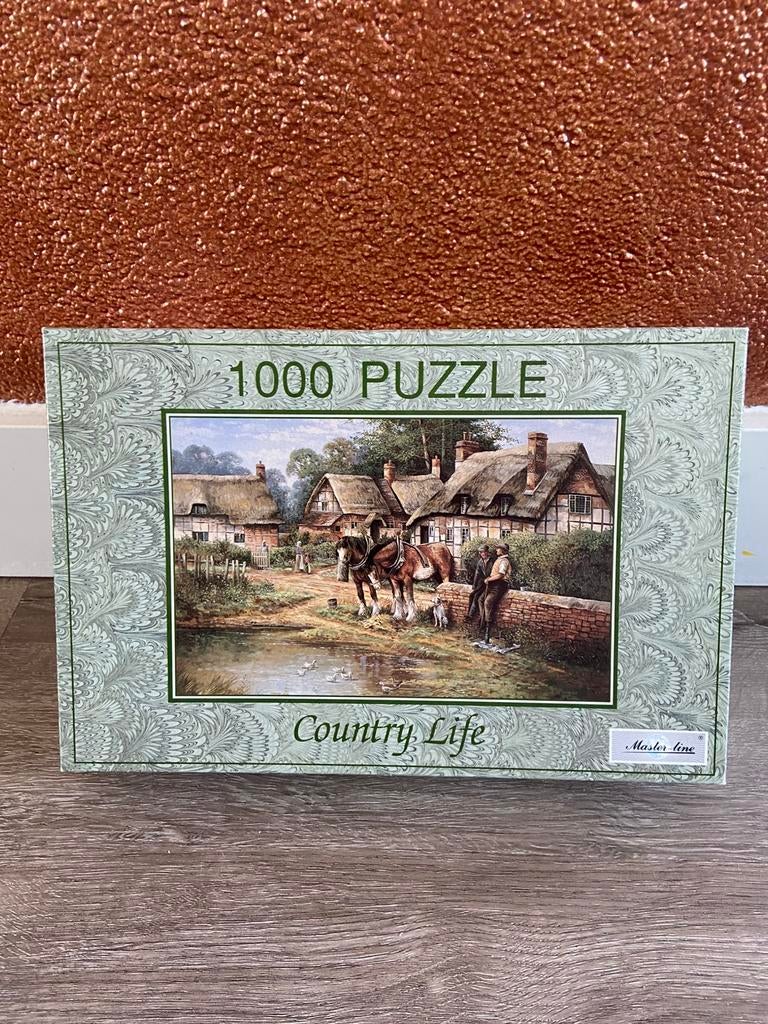 Puzzel Country Life, Ophalen of Verzenden, 500 t/m 1500 stukjes, Gebruikt