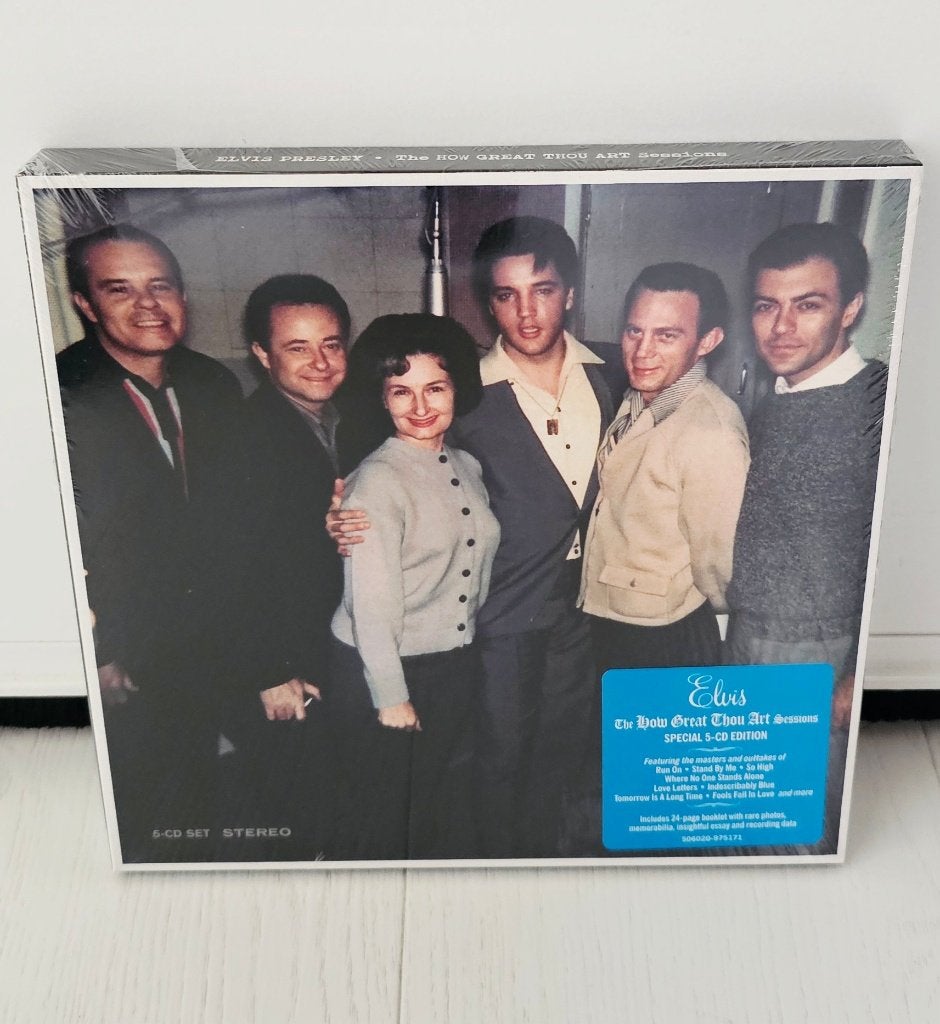 Elvis Presley-How Great Thou Art Sessions (FTD,5-CD) Sealed, Verzenden, Nieuw in verpakking, Pop, Boxset