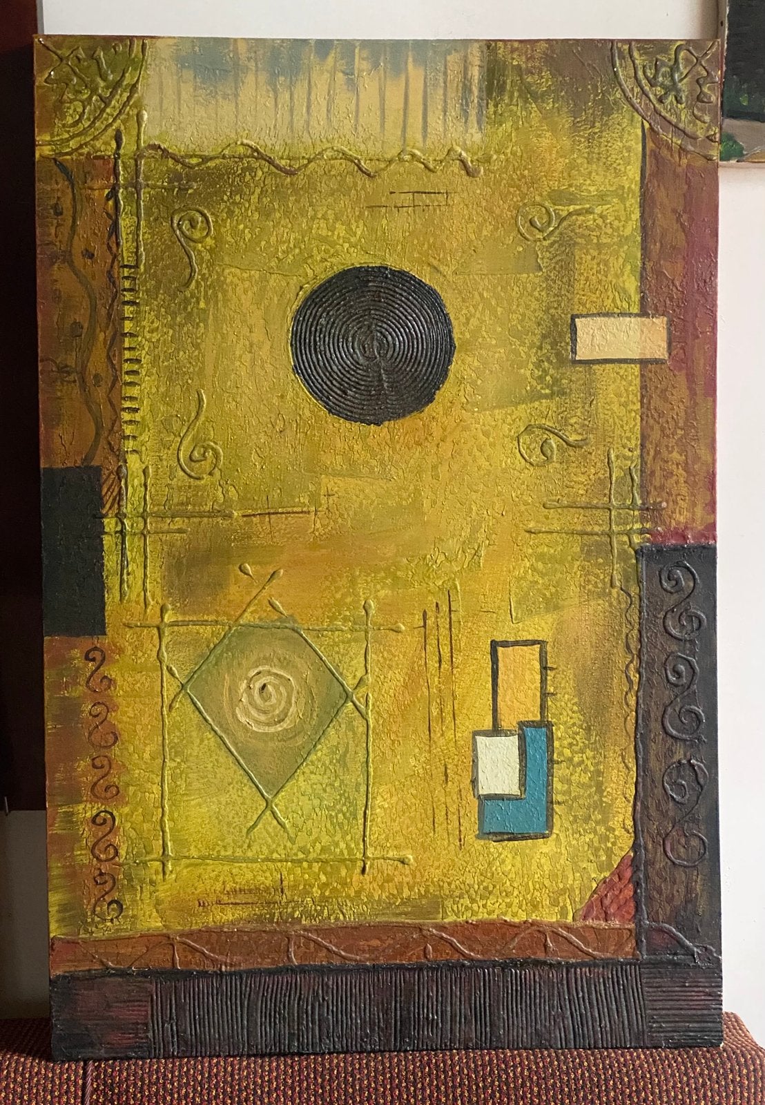 Abstract schilderij, Ophalen of Verzenden