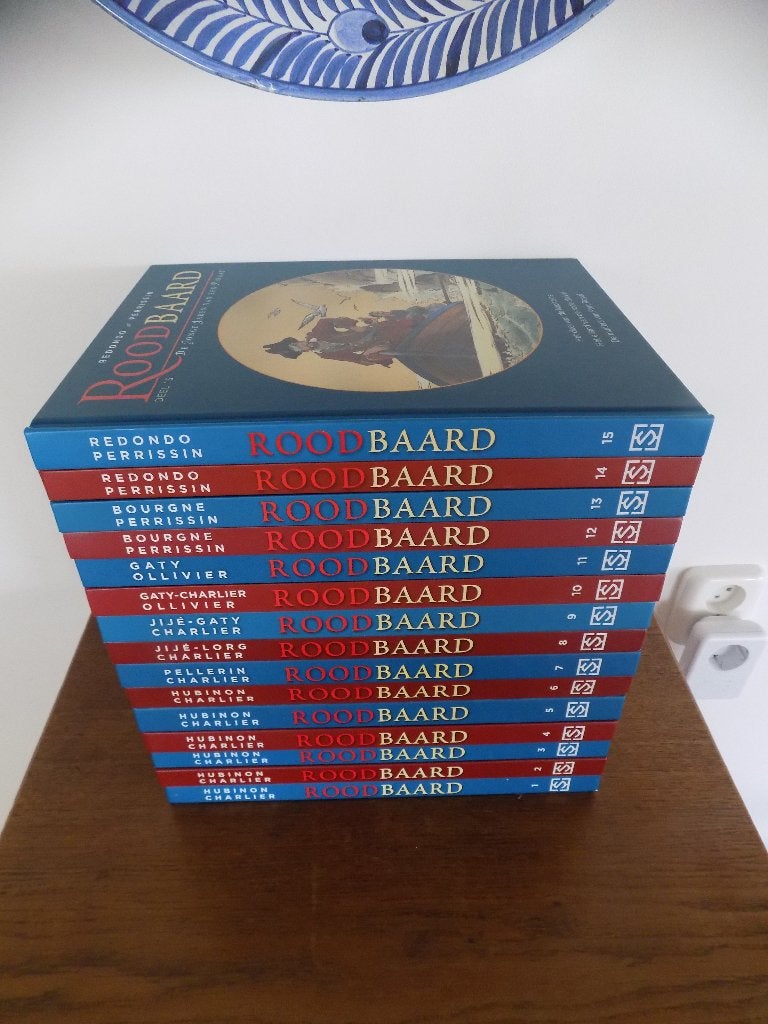 Roodbaard ~ Complete serie Integrale hardcovers 1 t/m 15, Boeken, Stripboeken, Complete serie of reeks, Ophalen of Verzenden, Zo goed als nieuw