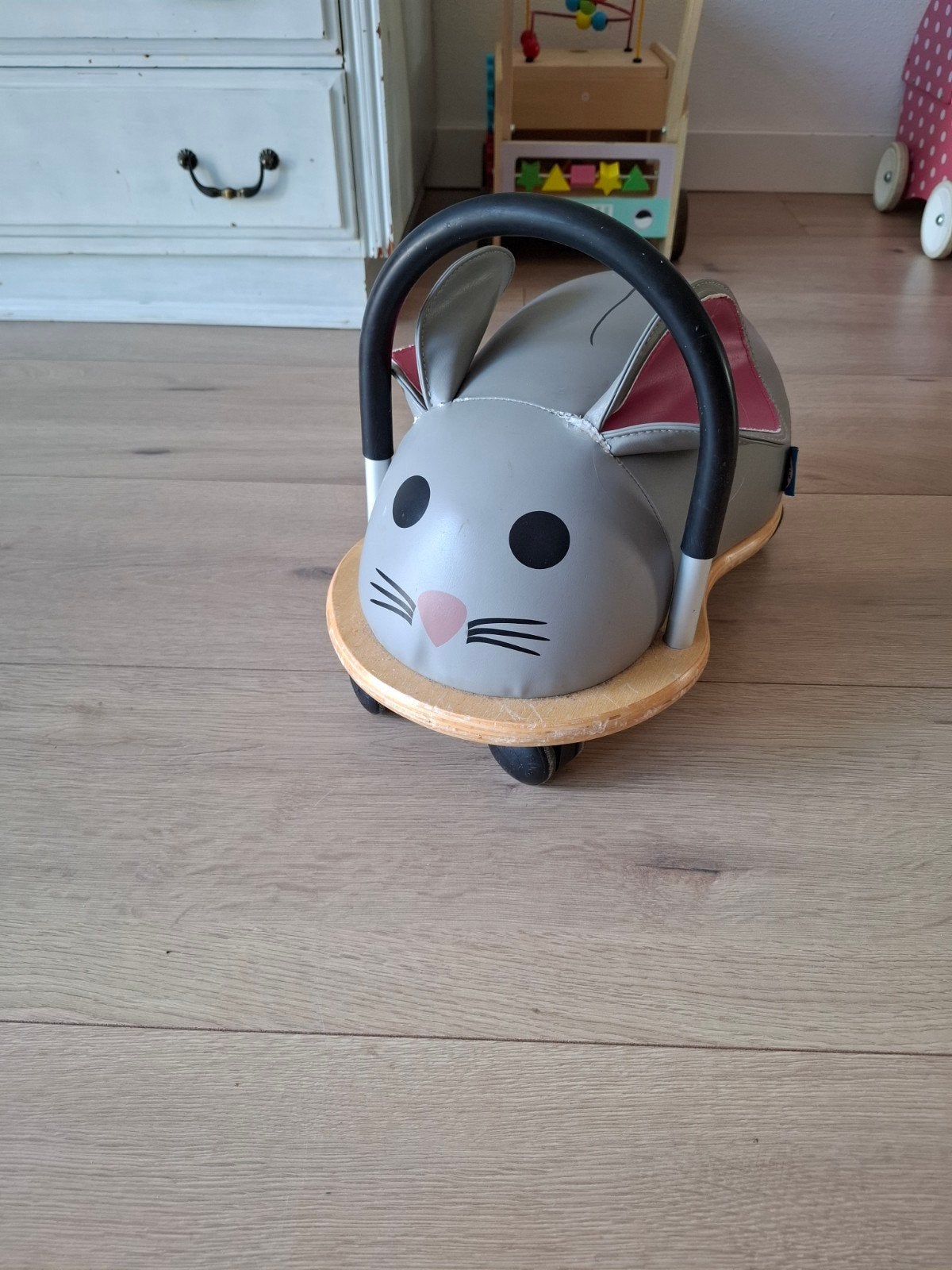 Wheely bug, Ophalen, Gebruikt