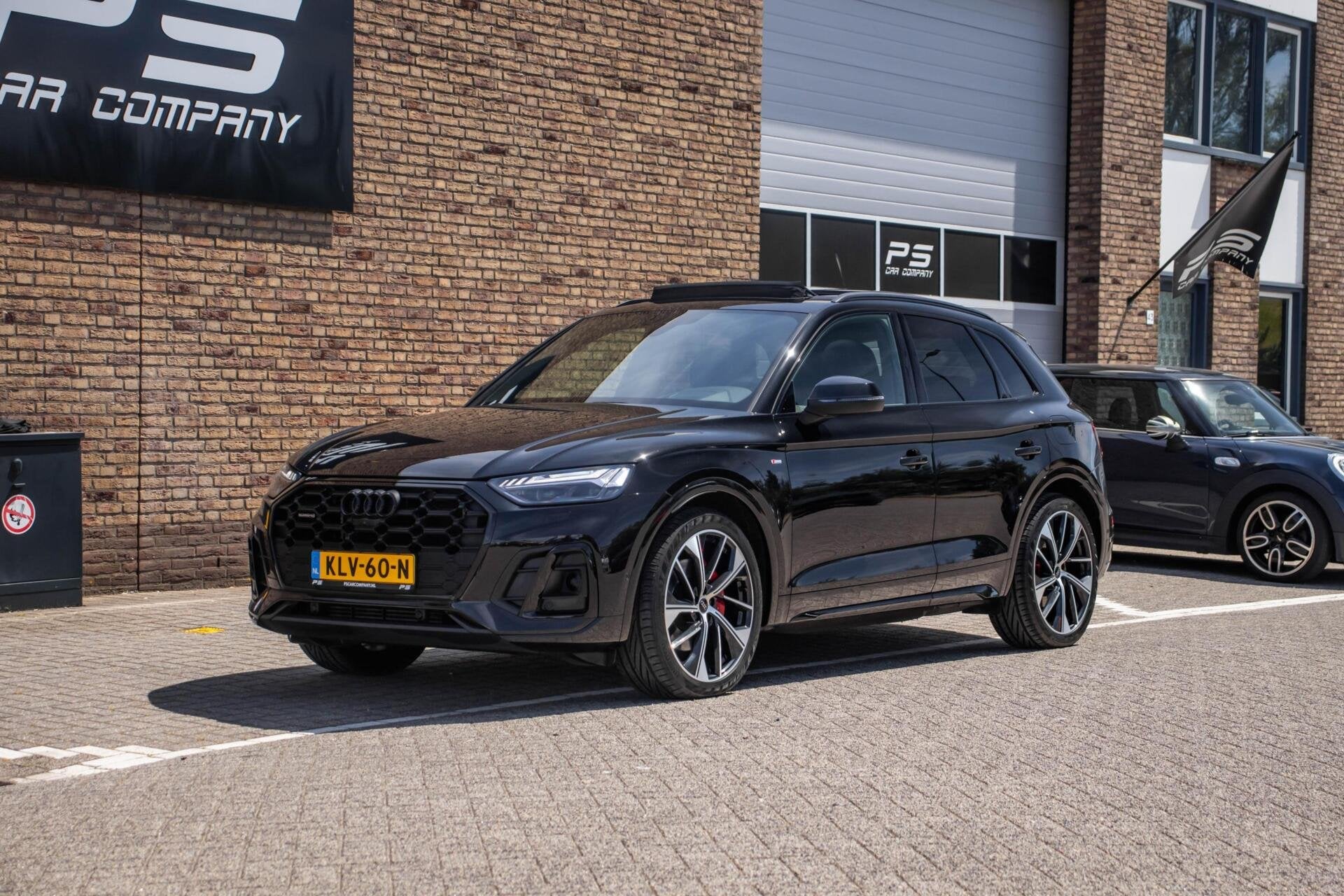 Audi Q5 55 TFSI e S-Line, BTW, Full Option, Pano, Leder, B&O, Automaat, 12 maanden, Gebruikt, Zwart