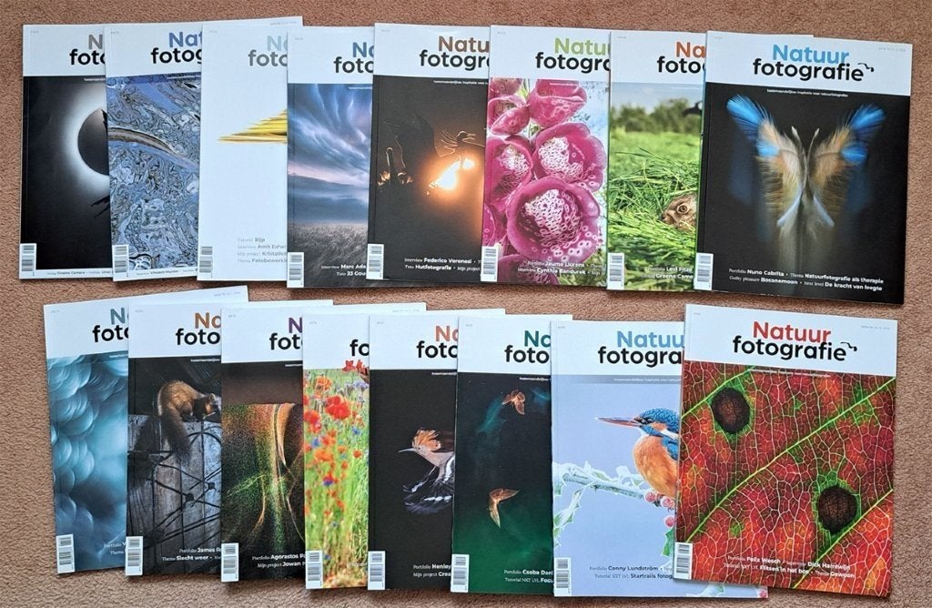 Natuurfotografie tijdschriften 16 stuks, Boeken, Tijdschriften en Kranten, Ophalen of Verzenden, Zo goed als nieuw, Wetenschap en Natuur